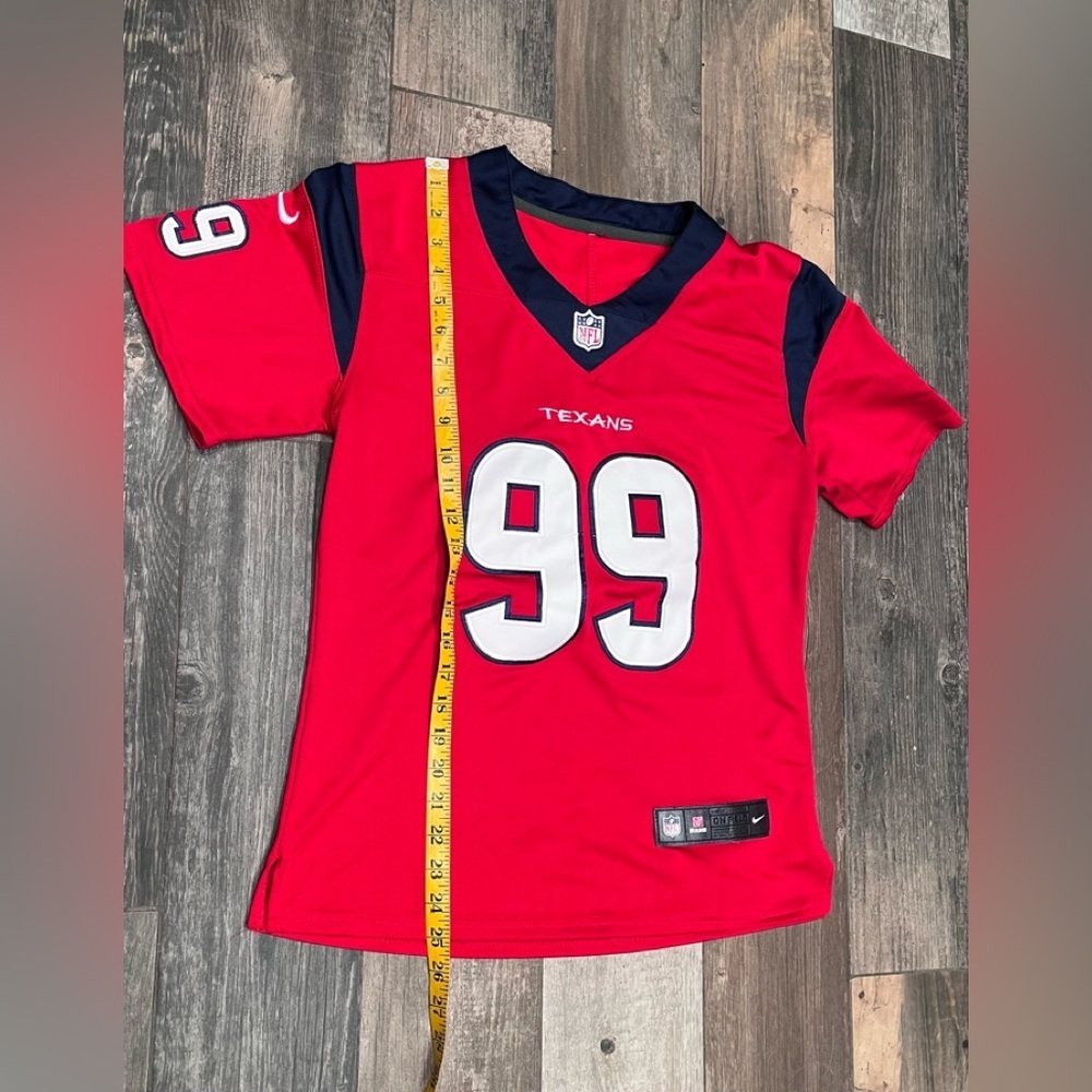 Nike On Field Houston Texans J.J. Watt #99 Womens Football Jersey Size Small EUC - Picture 7 of 8